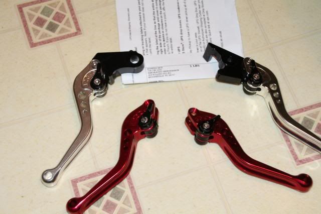 honda grom shorty levers